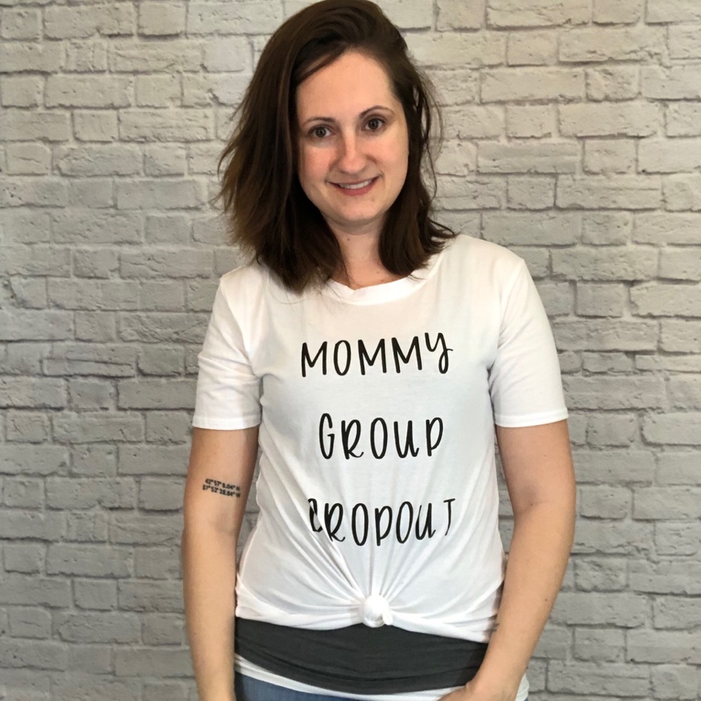 Mommy Group Dropout Graphic-T